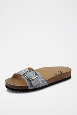 Mules Kathleen Argenté