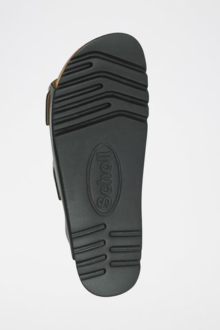 Mules en cuir Noelle Noir