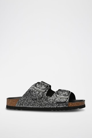 Mules Noelle Argenté