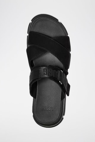 Mules plateformes Ashton Slide - Noir