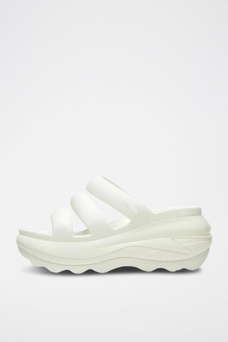 Mules Mega Crush Triple Strap - Blanc