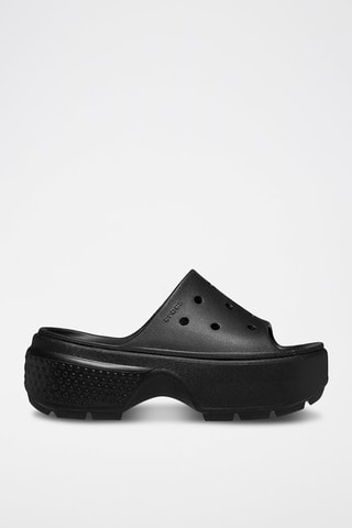 Mules plateformes Stomp Slide - Noir