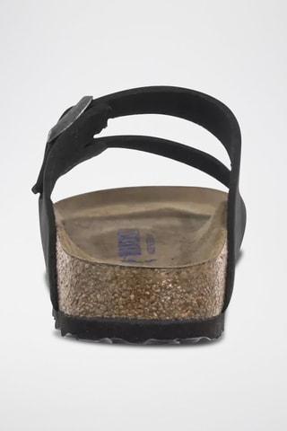 Mules en cuir Arizona - Noir