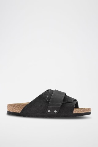 Mules en nubuck Kyoto - Noir