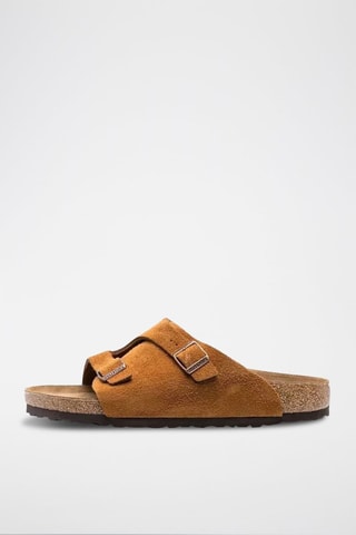 Mules en nubuck Zurich - Camel