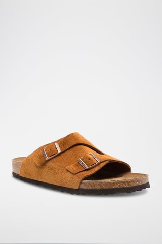 Mules en nubuck Zurich - Camel