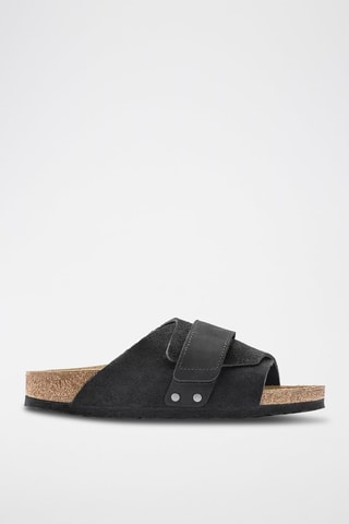 Mules en cuir Kyoto - Noir