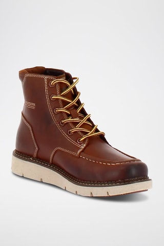 Boots en cuir Covert Marron