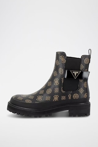 Bottines Chelsea Bensly - Noir et marron