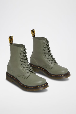 Bottines en cuir 1460 Pascal Kaki