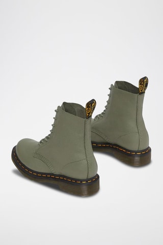 Bottines en cuir 1460 Pascal Kaki