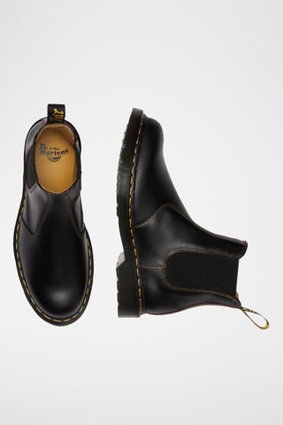 Bottines Chelsea en cuir 2976 Abruzzo Lea - Noir