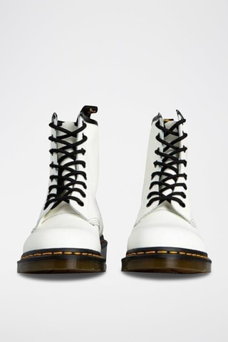 Bottines en cuir White Smooth - Blanc