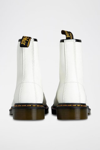 Bottines en cuir White Smooth - Blanc