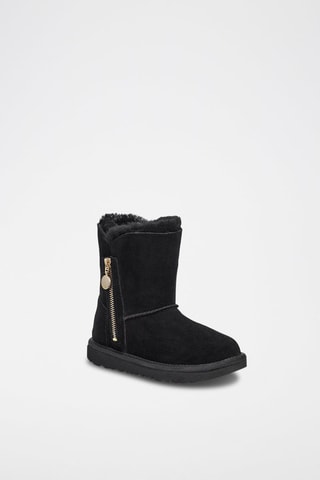 Bottines en cuir K-Bailey Zip Short - Noir