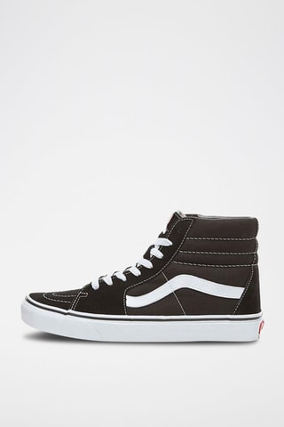Sneakers montantes en nubuck SK8 High - Noir et blanc