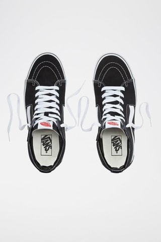 Sneakers montantes en nubuck SK8 High - Noir et blanc