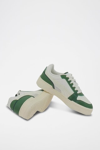 Baskets en cuir CA Pro Lux III - Blanc et vert