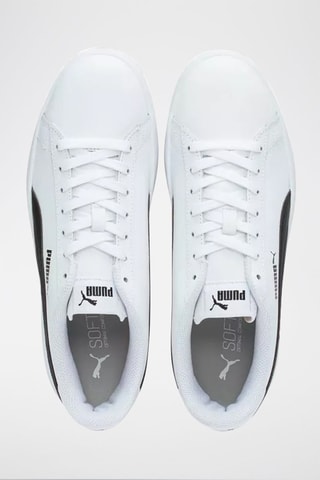 Sneakers en cuir Puma Smash V2 - Blanc et noir