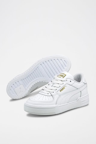 Sneakers en cuir CA Pro Classic JR-Blanc