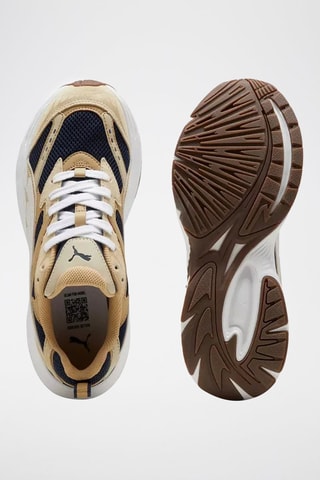 Baskets Morphic Suede - Beige et noir