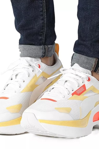 Sneakers Kosmo Rider-Blanc et jaune