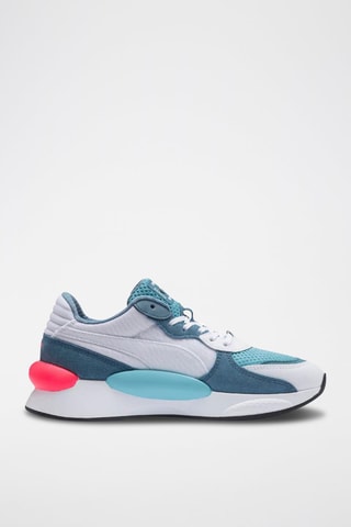 Sneakers en cuir RS-98 Cosmic-Blanc et bleu