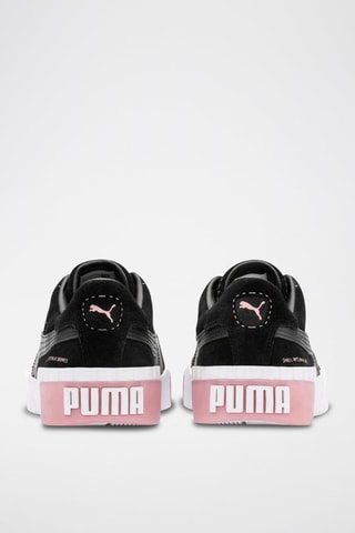 Sneakers en cuir Cali Fashion Noir et rose