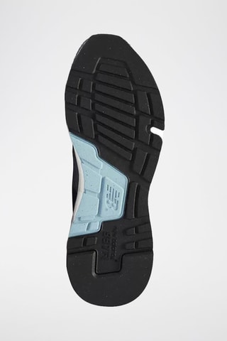 Sneakers U997 en nubuck - Gris et bleu