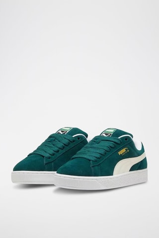 Baskets en nubuck Suede XL - Vert foncé