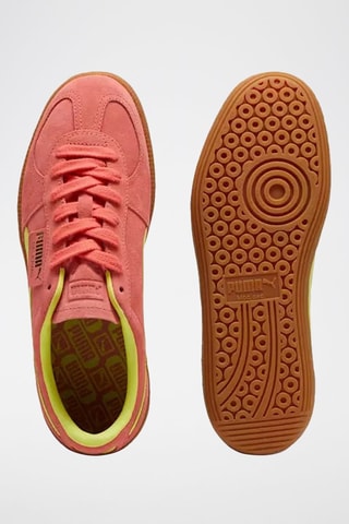 Baskets en nubuck Palermo - Rose