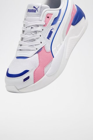 Baskets plateformes X-RAY - Blanc et rose