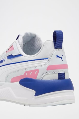 Baskets plateformes X-RAY - Blanc et rose