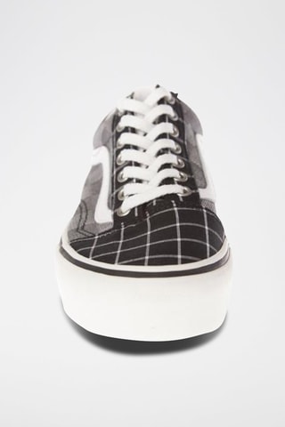 Sneakers plateformes Old Skool Noir et gris