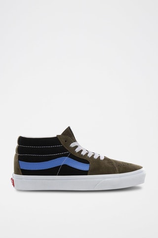 Sneakers montantes SK8 Vintage Sport en nubuck - Kaki