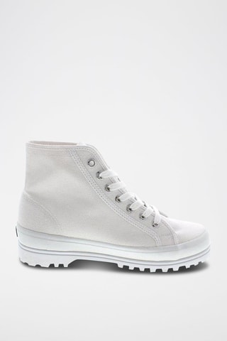Sneakers montantes 2341-ALPINA COTWSHINYFOXING - Blanc