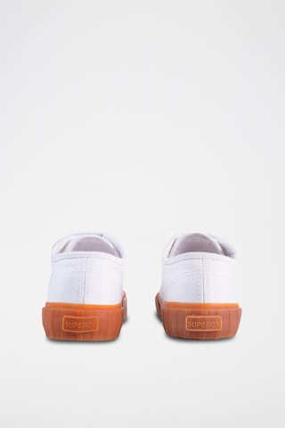 Sneakers Straps Drill Blanc