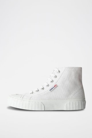 Sneakers montantes 2696-STRIPE Blanc