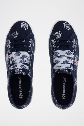 Sneakers plateforme 2790-BANDANA - Bleu marine