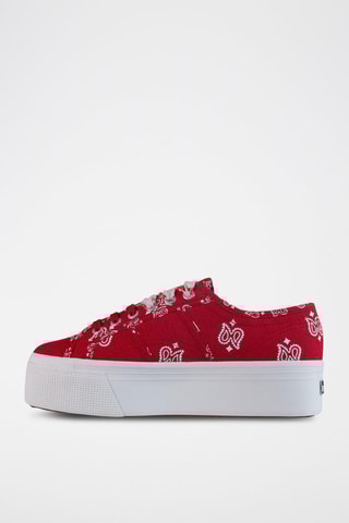 Sneakers plateforme 2790-BANDANA - Rouge