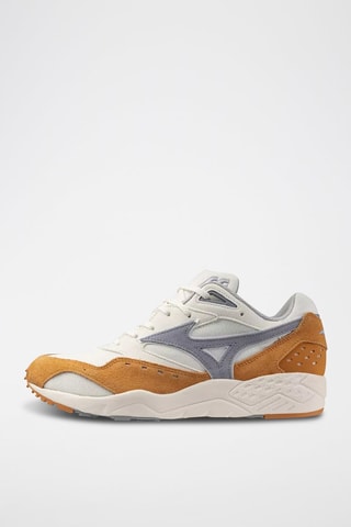 Baskets en nubuck S.L Contender - Blanc et orange