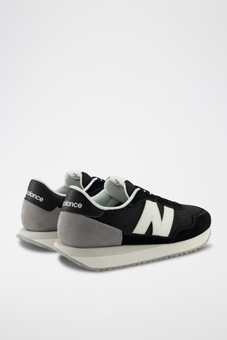 Sneakers en nubuck MS237 - Noir