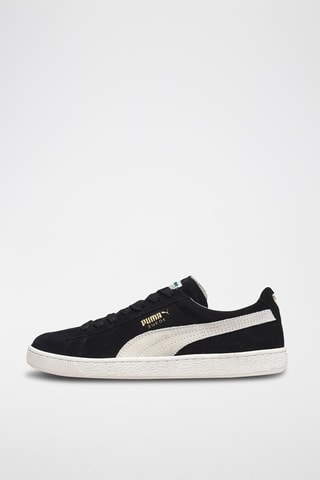 Sneakers en nubuck Suede Classic-Noir et écru
