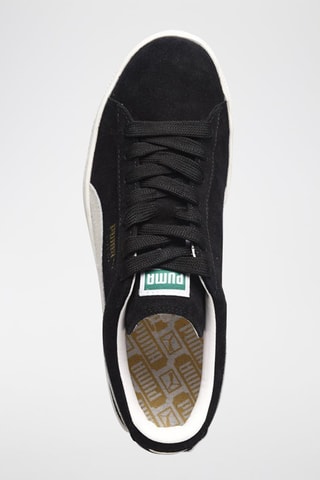 Sneakers en nubuck Suede Classic-Noir et écru