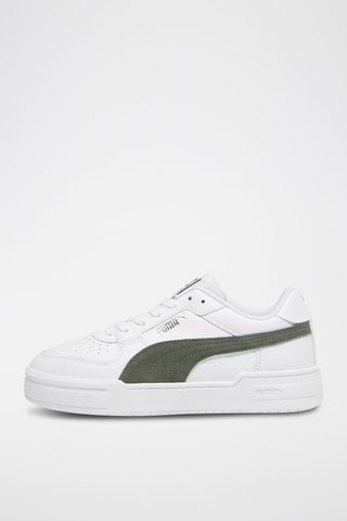 Sneakers en cuir CA Pro Suede FS-Blanc et vert