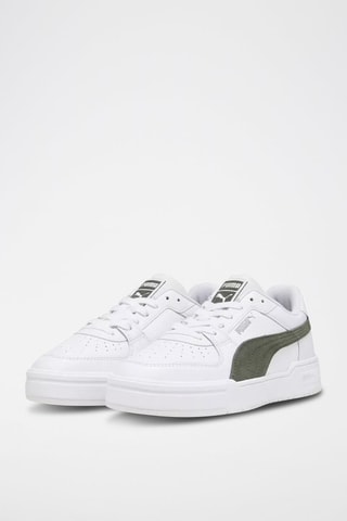 Sneakers en cuir CA Pro Suede FS-Blanc et vert
