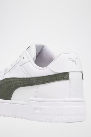 Sneakers en cuir CA Pro Suede FS-Blanc et vert