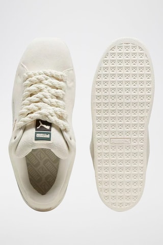 Baskets en nubuck Suede XL Rope - Ecru