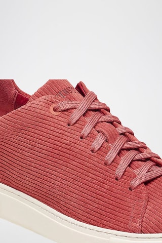 Baskets en velours côtelé Bend Low Cord Leve - Rouge