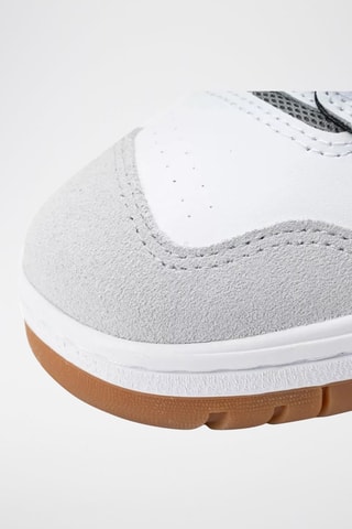 Baskets en cuir BB550 - Blanc et gris